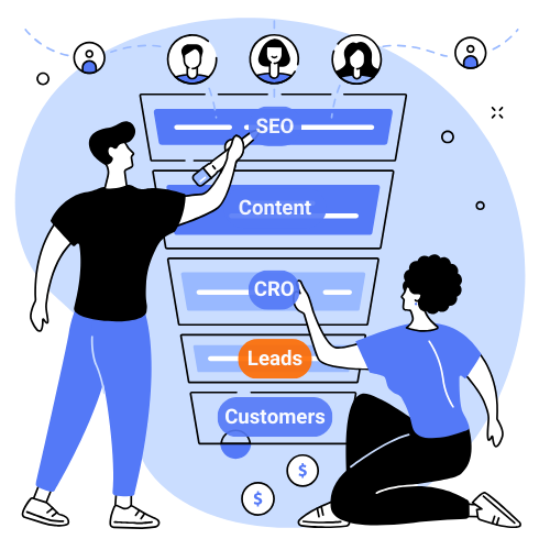 SEO to Customers Funnel